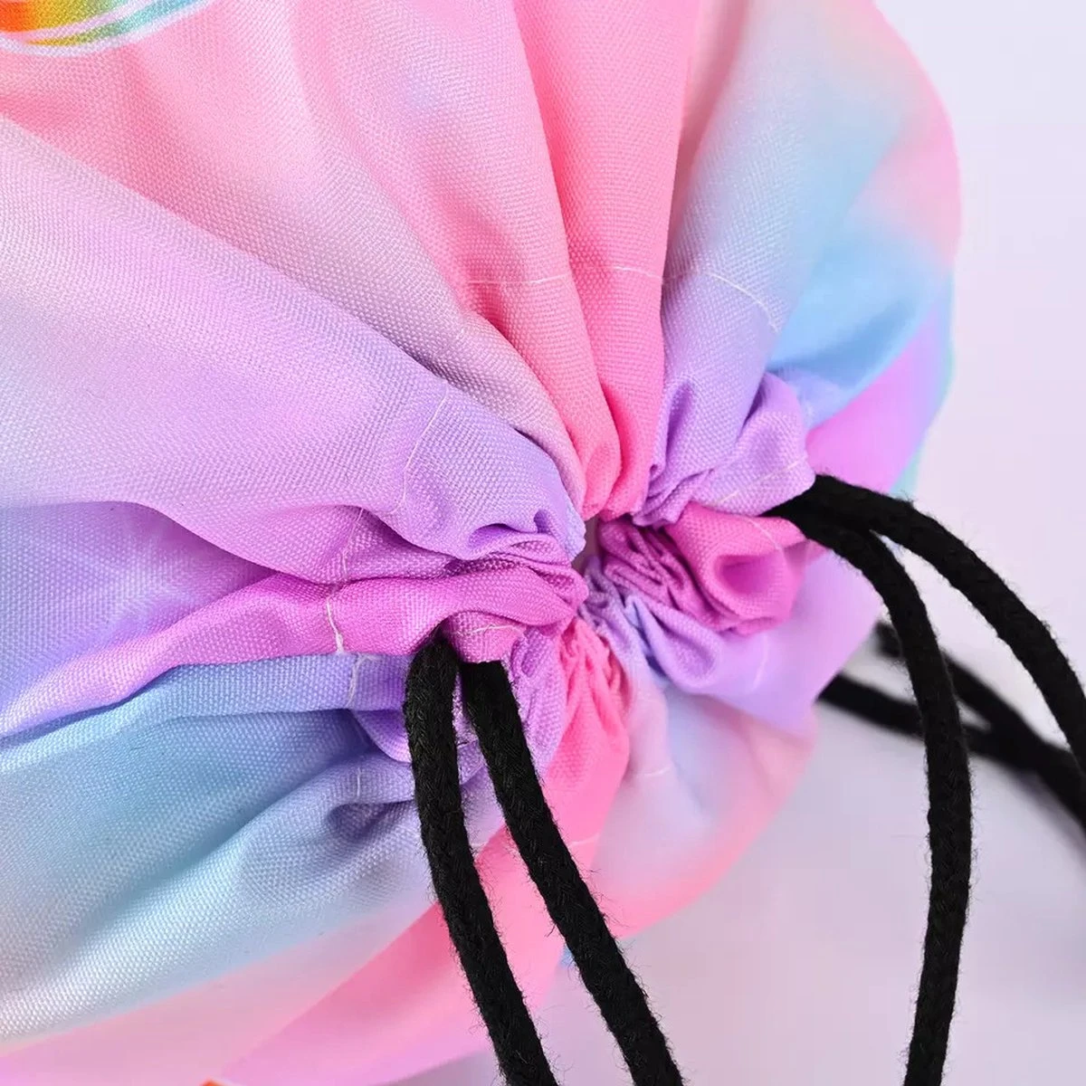 Unicorn Gymtas + Etui - Sporttas Met Rijgkoord - Bloemetjes - 4-12 Jaar 4 Unicorn Gymtas + Etui - Sporttas Met Rijgkoord - Bloemetjes - 4-12 Jaar - Afbeelding 2