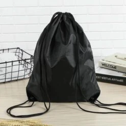 Merkloos Gymtas Met Rijgkoord - Nylon Rugzakjes – Nylon Rugzak – Geel -Tas Kortingswinkel 1200x1200 1340