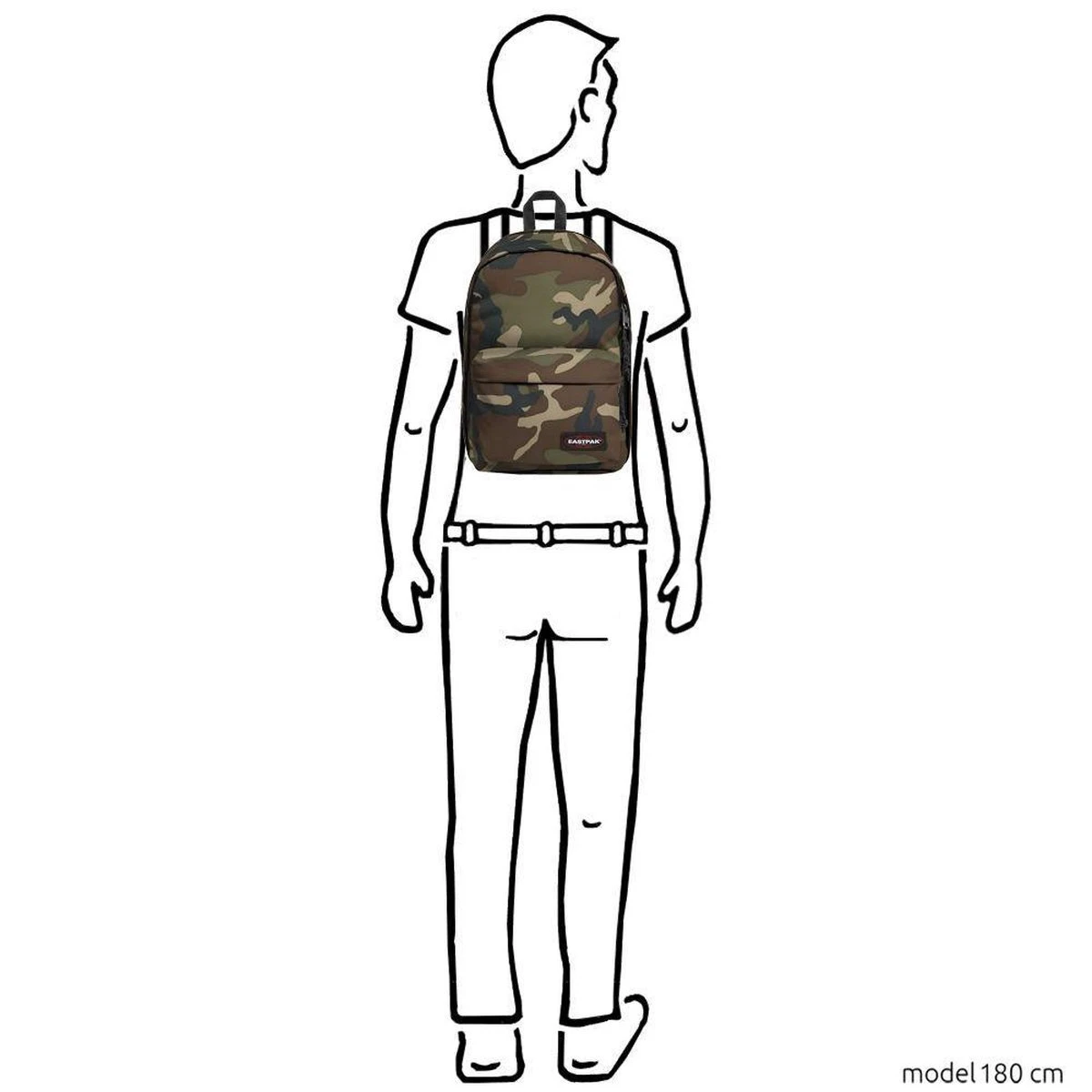 Eastpak Back To Work Rugzak - 15 Inch Laptopvak - Camo 16 Eastpak Back To Work Rugzak - 15 Inch Laptopvak - Camo - Afbeelding 14