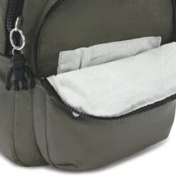 Kipling SEOUL S Rugzak, 14 Liter - Green Moss -Tas Kortingswinkel 1200x1200 17