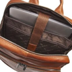 Castelijn & Beerens - Firenze Laptoprugzak 15,6 + Tablet RFID | Lichtbruin - -Tas Kortingswinkel 1200x1200 214