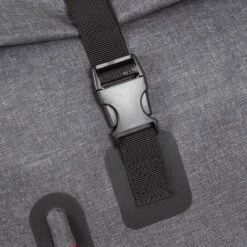 New Rebels® Vepo - Rugtas - Grijs- Waterbestendig - Roll-top - 87 - 19x20x4cm - Rugzak / Backpack -Tas Kortingswinkel 1200x1200 297