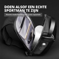 Brandie® - Rugzak - Laptop Rugzak Tot Voor Unisex - Schooltas - Waterdicht - Large Capaciteit - USB Poort - Met Regenhoes - Schoudertas Voor Reizen En Zakelijk Werk - Materiaal Polyester - Maat16 X 11 X 33 Inch - Zwart -Tas Kortingswinkel 1200x1200 383