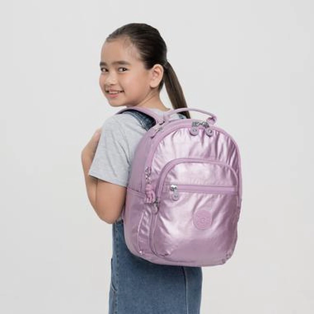 Kipling Seoul S Metallic Berry 8 Kipling Seoul S Metallic Berry - Afbeelding 6