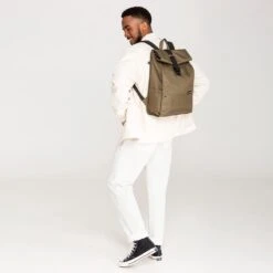 Bold Banana - Laptoprugzak Roll Top - Green Knight -Tas Kortingswinkel 1200x1200 47