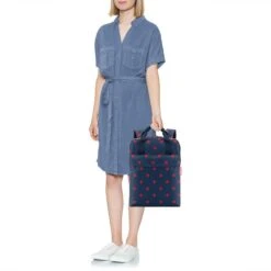 Reisenthel Allday Backpack M Rugzak - 15L - Mixed Dots Red Rood -Tas Kortingswinkel 1200x1200 509