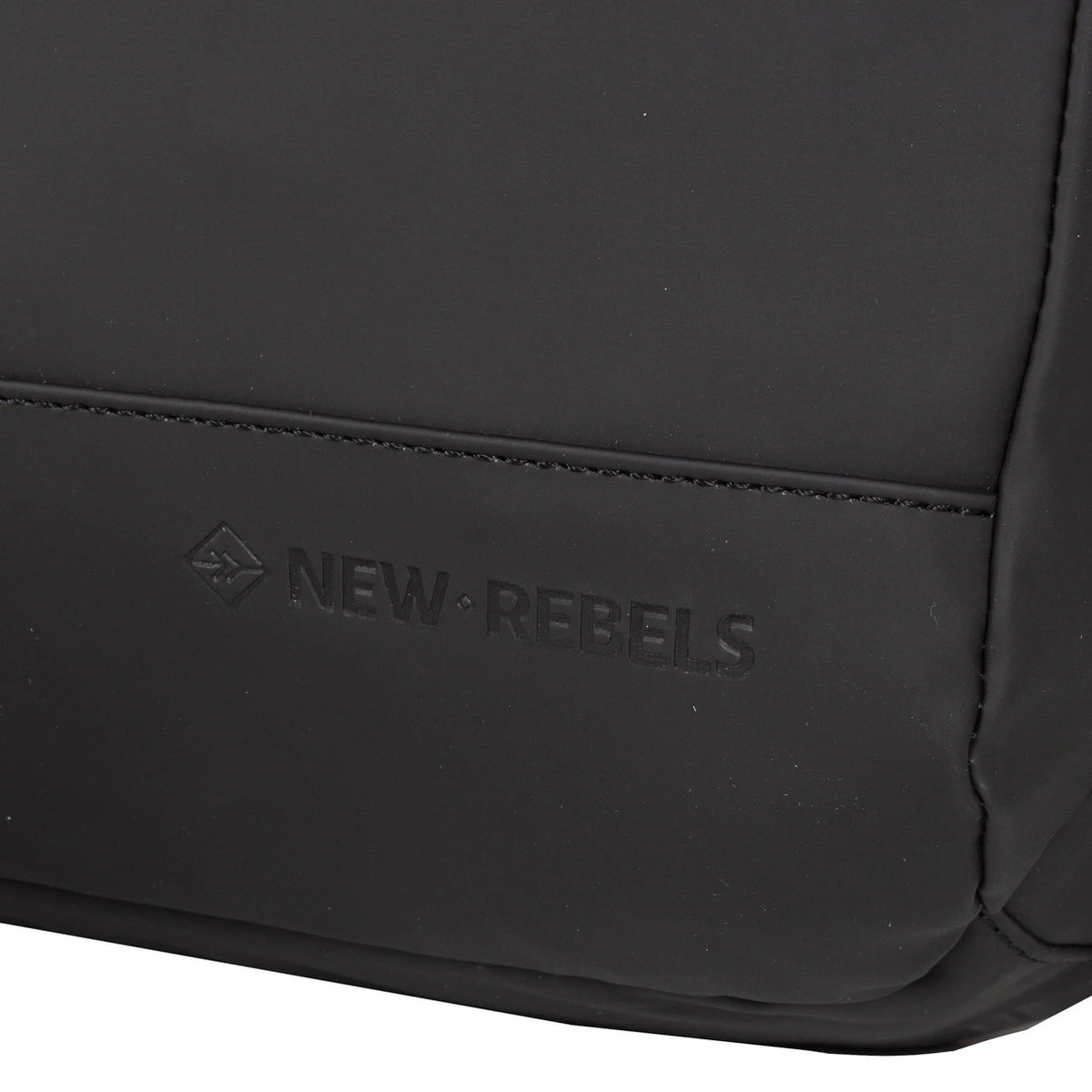 New Rebels® Harper - Rugtas - Zwart - Waterbestendig - 9L - 28x8x38cm - Rugzak / Backpack 14 New Rebels® Harper - Rugtas - Zwart - Waterbestendig - 9L - 28x8x38cm - Rugzak / Backpack - Afbeelding 12