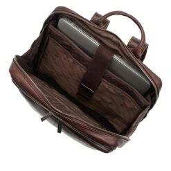 Castelijn & Beerens - Firenze Laptoprugzak 15,6 + Tablet RFID | Mocca - -Tas Kortingswinkel 1200x1200 568