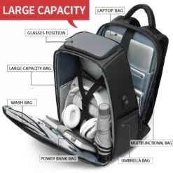Eurcool Rugzak Mannen Multifunctionele Grote Capaciteit Mannelijke Mochila Tassen Usb-poort Opladen Laptop School Rugzakken -Tas Kortingswinkel 1200x1200 581