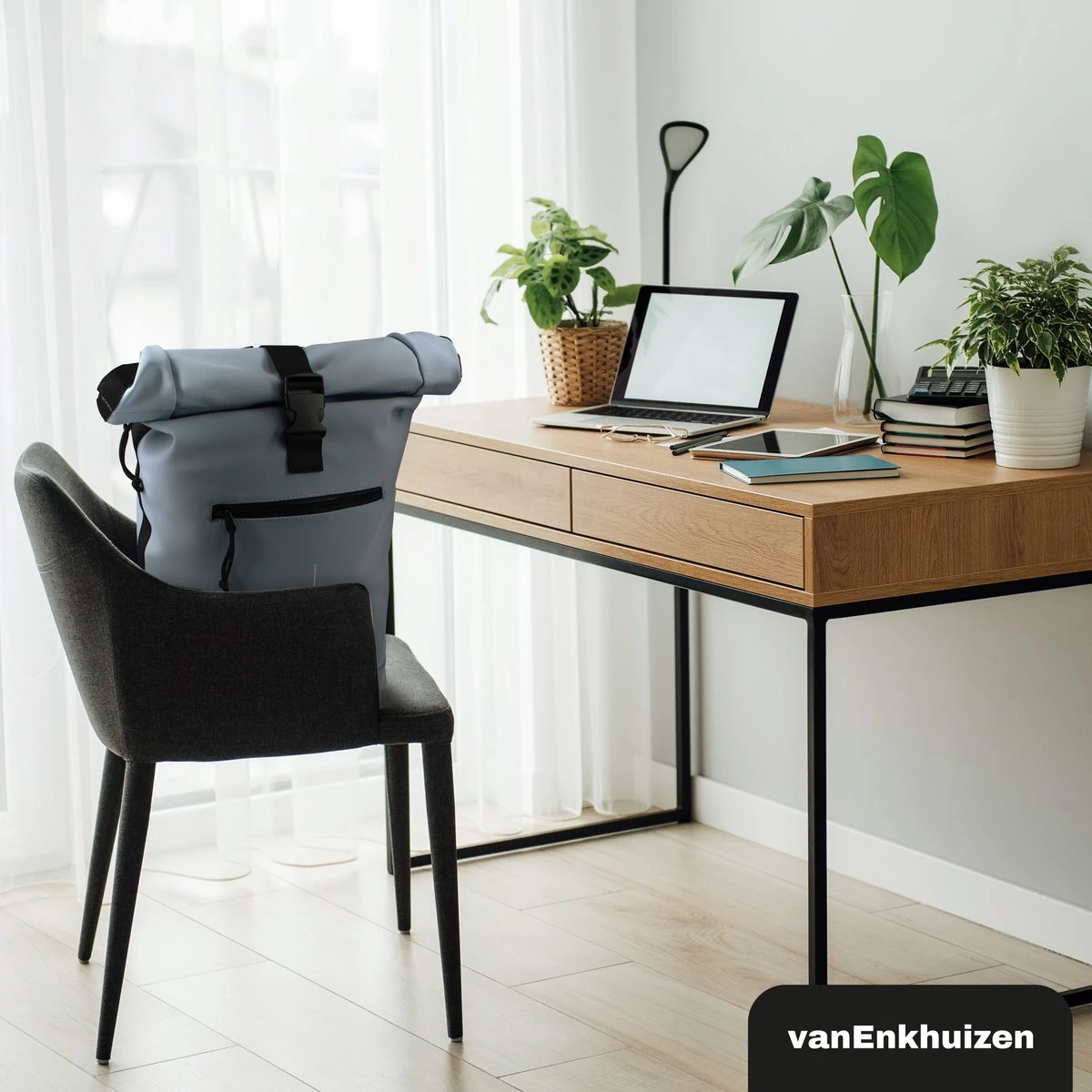 VanEnkhuizen Storm - Rugzak Licht Blauw 11 VanEnkhuizen Storm - Rugzak Licht Blauw - Afbeelding 9