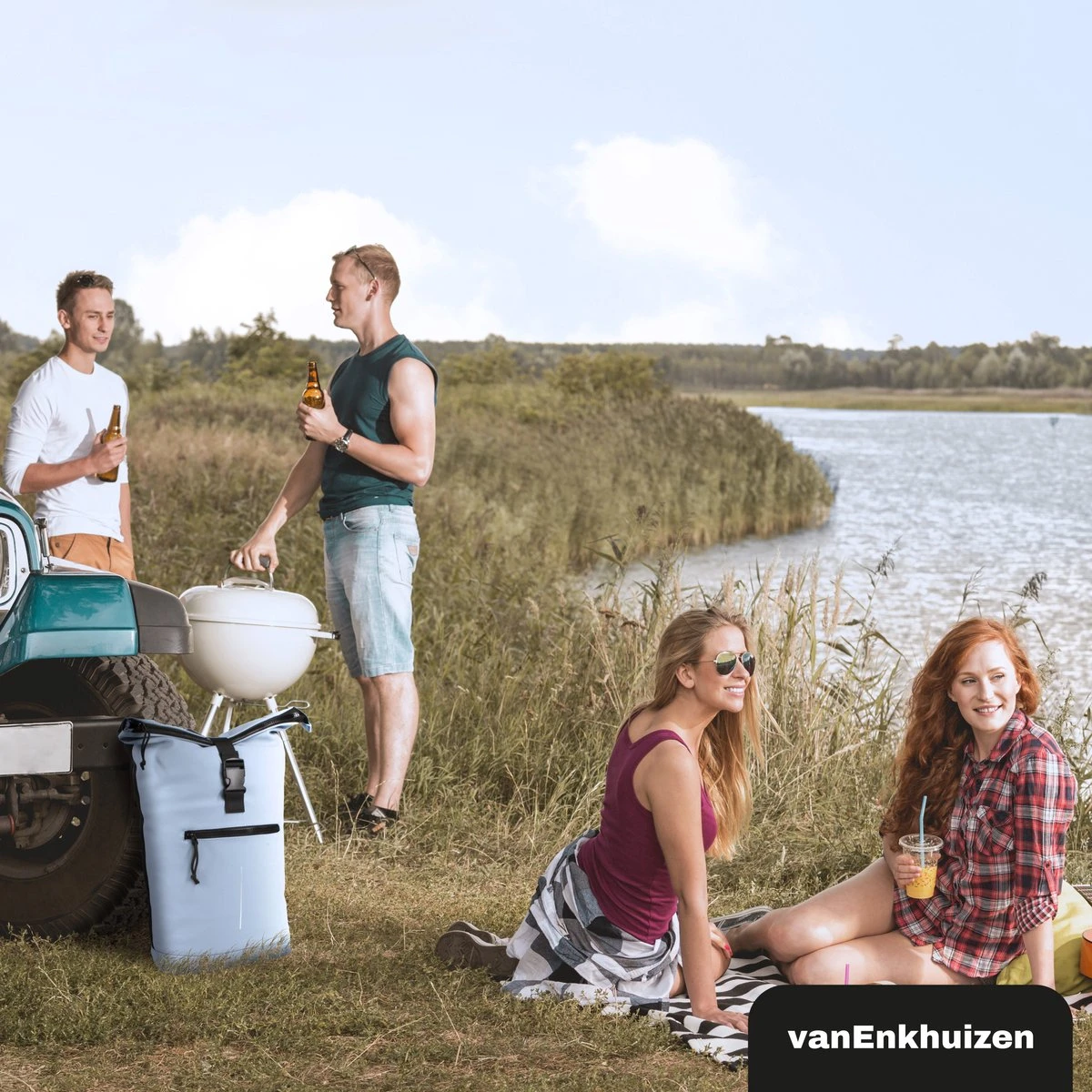 VanEnkhuizen Storm - Rugzak Licht Blauw 12 VanEnkhuizen Storm - Rugzak Licht Blauw - Afbeelding 10