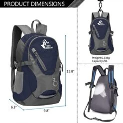 Free Knight Klein Dagrugzak, 20 L, Marineblauw ,waterdichte ,lichtgewicht 11 Free Knight Klein Dagrugzak, 20 L, Marineblauw ,waterdichte ,lichtgewicht -Tas Kortingswinkel 1200x1200 591