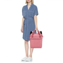 Reisenthel Allrounder R Schouder/ Rugtas - 12L - Twist Berry Roze -Tas Kortingswinkel 1200x1200 644