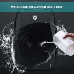 Brandie® - Rugzak - Geschikt Voor 17.3 Inch Laptop - Reistas - Schoudertas - Waterdichte - USB Opladen - Hoge Capaciteit - Anti Diefstal - Normaal Zwart - Voor Heren Tas - Grootte 14*32*48cm - Gewicht 1.3 Kg -Tas Kortingswinkel 1200x1200 672