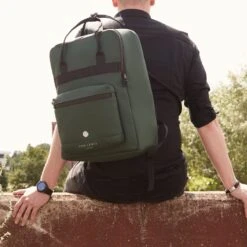 Sem Lewis Southern Hampstead Heren LaptoptasRugzak Nylon - Zwart -Tas Kortingswinkel 1200x1200 707