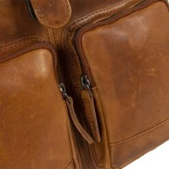 Justified Bags® Nynke Leren Classic Rugtas Cognac -Tas Kortingswinkel 1200x1200 745