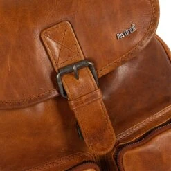 Justified Bags® Nynke Leren Classic Rugtas Cognac -Tas Kortingswinkel 1200x1200 746