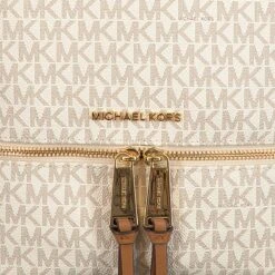 Michael Kors Rhea M Dames Rugzak - Vanilla -Tas Kortingswinkel 1200x1200 838
