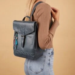 Micmacbags Friendship Rugzak - Jeansblauw -Tas Kortingswinkel 1200x1200 891