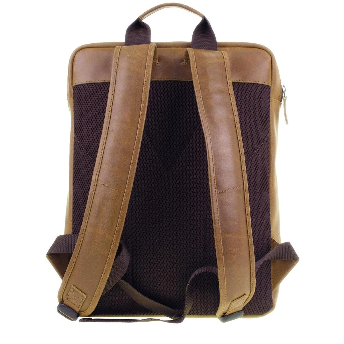 DSTRCT Limited Rugtas - 15,6 Inch Laptoptas - Cognac 6 DSTRCT Limited Rugtas - 15,6 Inch Laptoptas - Cognac - Afbeelding 4