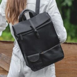 Violet Hamden Essential Bag Dames LaptoptasRugzak Kunststof - Zwart -Tas Kortingswinkel 1200x1200 940