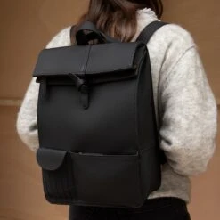 Violet Hamden Essential Bag Dames LaptoptasRugzak Kunststof - Zwart -Tas Kortingswinkel 1200x1200 945