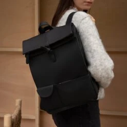 Violet Hamden Essential Bag Dames LaptoptasRugzak Kunststof - Zwart -Tas Kortingswinkel 1200x1200 946