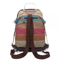 Miss Lulu Dames Handtas - Schoudertas - Rugtas Met Regenboogpatroon – Schooltas – Laptoptas (E1711) -Tas Kortingswinkel 1200x1200 951