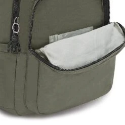 Kipling SEOUL Rugzak, 27 Liter, 15 Inch Laptopvak - Green Moss -Tas Kortingswinkel 1200x1200 993
