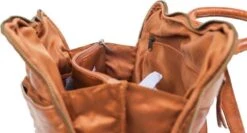 Bear Design Cow Lavato - Leren Rugtas - Cognac -Tas Kortingswinkel 1200x647