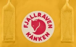 Fjallraven Fjällräven Kånken Mini Unisex Rugzak - Warm Yellow -Tas Kortingswinkel 1200x745 35
