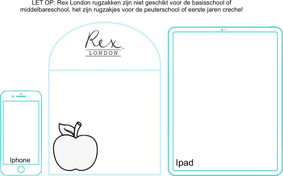 Rex London Mini Kinderrugzak 10 Liter - Vintage Voertuigen 8 Rex London Mini Kinderrugzak 10 Liter - Vintage Voertuigen - Afbeelding 6