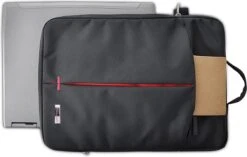 VEGMANN AV6453 Laptoptas 15,6-inch Notebooktas Laptopbeschermhoes Case PC-laptopbeschermtas Rood -Tas Kortingswinkel 1200x761