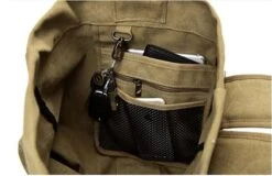 CANVAS Heavy Duty Ghurka Army Reistas RUGZAK 35 Liter! Zwart -Tas Kortingswinkel 1200x777