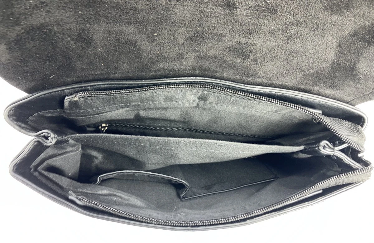 'The Square Bag' Zwart 6 'The Square Bag' Zwart - Afbeelding 4