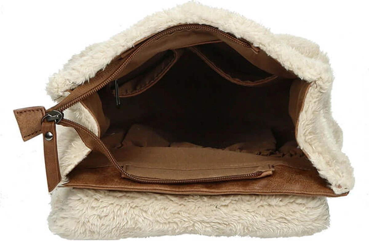 Enrico Benetti Teddy Rugzak 66654 - Off White 11 Enrico Benetti Teddy Rugzak 66654 - Off White - Afbeelding 9