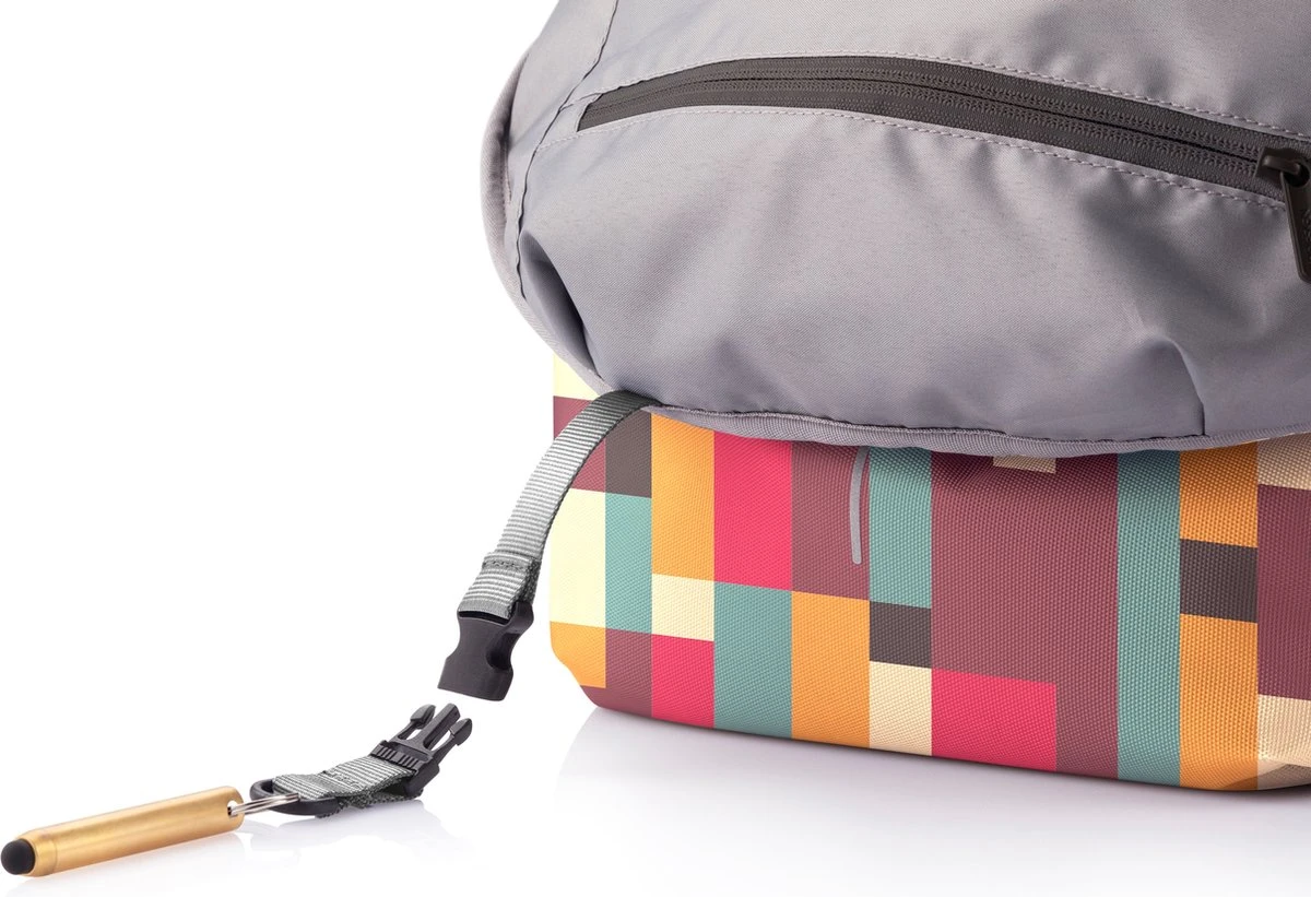 XD Design Bobby Soft Art - Anti-Diefstal Rugzak 16 Liter - Geometric 10 XD Design Bobby Soft Art - Anti-Diefstal Rugzak 16 Liter - Geometric - Afbeelding 8