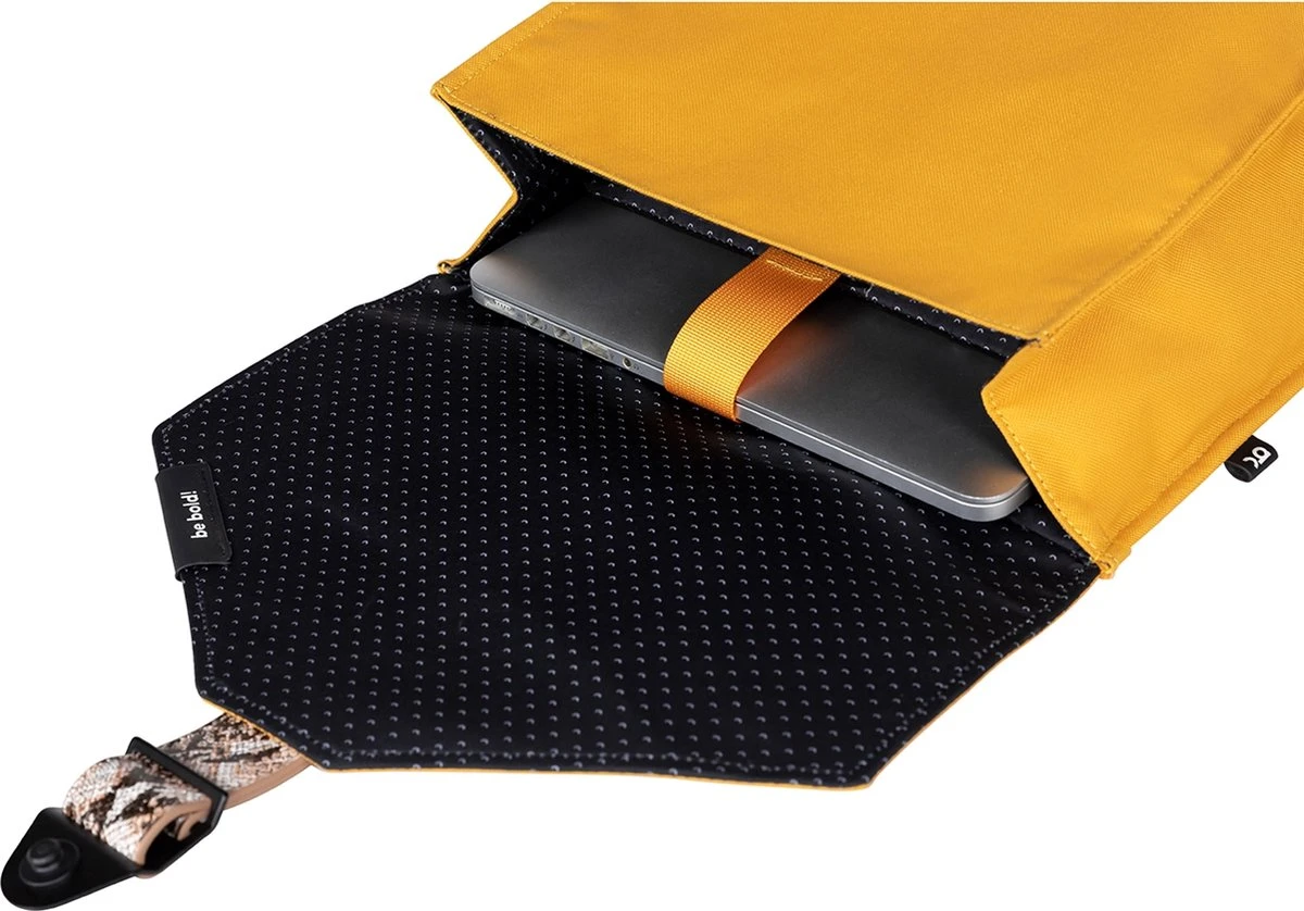 Bold Banana Laptoprugzak Bold Banana - Geel 7 Bold Banana Laptoprugzak Bold Banana - Geel - Afbeelding 5