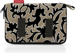 Reisenthel Mini Maxi Rucksack Rugzak - Opvouwbaar - 14L - Baroque Marble Zwart -Tas Kortingswinkel 1200x850