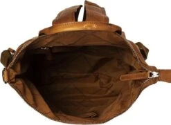 Chesterfield Manchester Leren Rugzak - Cognac -Tas Kortingswinkel 1200x877