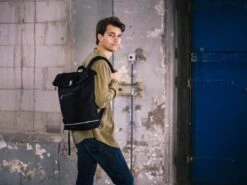 Daniel Ray Highlands Rolltop Laptop Rugzak Waterproof - 15,6 Inch - Rood -Tas Kortingswinkel 1200x900