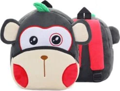 Aap Backpack - Monkey Business - Peuter Rugtas– Rugzak Schooltas Voor Peuters/Kleuters – Jongens En Meisjes | Kinderrugzak | Kinder Rugzak | Dieren | Schooltas | Peuterspeelzaal | Opvang | 6 Liter | Klein Peuter Rugzak | Rugtas | Schooltas -Tas Kortingswinkel 1200x903