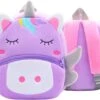 Rugzak - Schooltas - Kinderen - Eenhoorn – Unicorn - Pluche – Paars Roze - Peuters - Kleuters - Jongens - Meisjes -Tas Kortingswinkel 1200x917 3