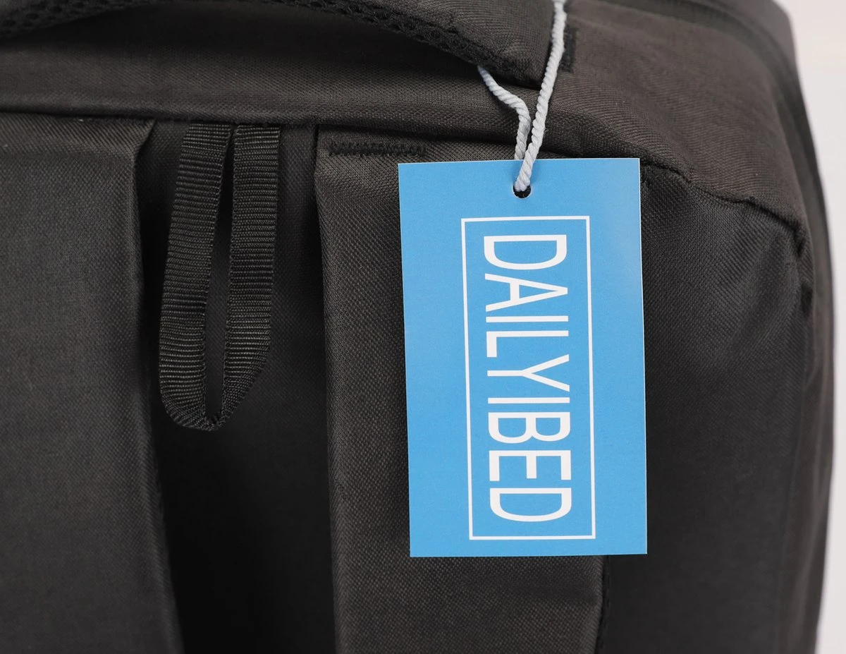 Dailyibed - 1988 - Rugzak - Schooltas - Laptoptas - Usb Poort - Zwart 7 Dailyibed - 1988 - Rugzak - Schooltas - Laptoptas - Usb Poort - Zwart - Afbeelding 5