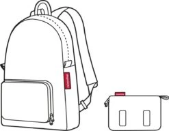 Reisenthel Mini Maxi Rucksack Rugzak - Opvouwbaar - 14L - Dots Zwart -Tas Kortingswinkel 1200x935 1