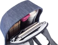 XD Design Elle Fashion Dames Anti-Diefstal Rugzak 6.5 Liter - Denim Blauw -Tas Kortingswinkel 1200x937