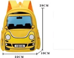 Merkloos Rugtasje - Rugzak - Schooltas - Zwart Politie - Jongens - Meisjes - Cadeau - Sinterklaas - Kerst - 1 Jaar - 2 Jaar -Tas Kortingswinkel 1200x946