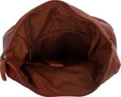 Old West Paint Rock Leren Rolltop Rugtas 13,3 Inch - Cognac -Tas Kortingswinkel 1200x961