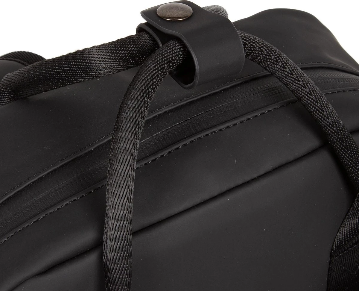 New Rebels® Harper - Rugtas - Zwart - Waterbestendig - 9L - 28x8x38cm - Rugzak / Backpack 16 New Rebels® Harper - Rugtas - Zwart - Waterbestendig - 9L - 28x8x38cm - Rugzak / Backpack - Afbeelding 14