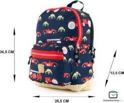 Pick & Pack Auto’s - Rugzak - Donkerblauw - Maat M 24 Pick & Pack Auto’s - Rugzak - Donkerblauw - Maat M -Tas Kortingswinkel 1200x989